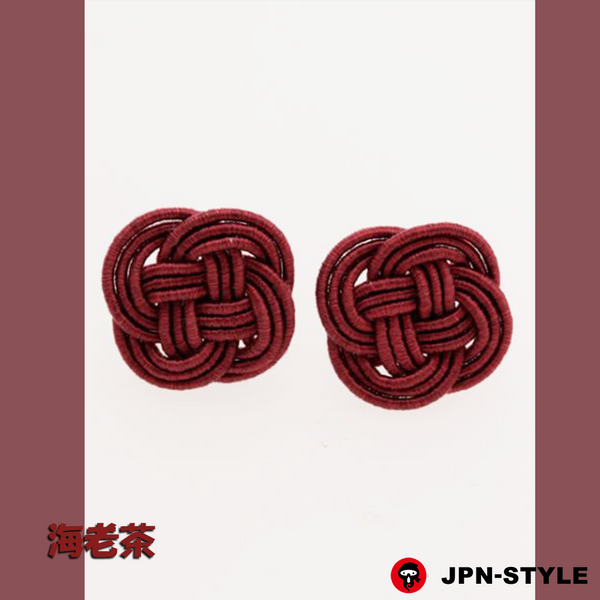JPN-STYLE STORE】【水引ピアス】菜の花結び