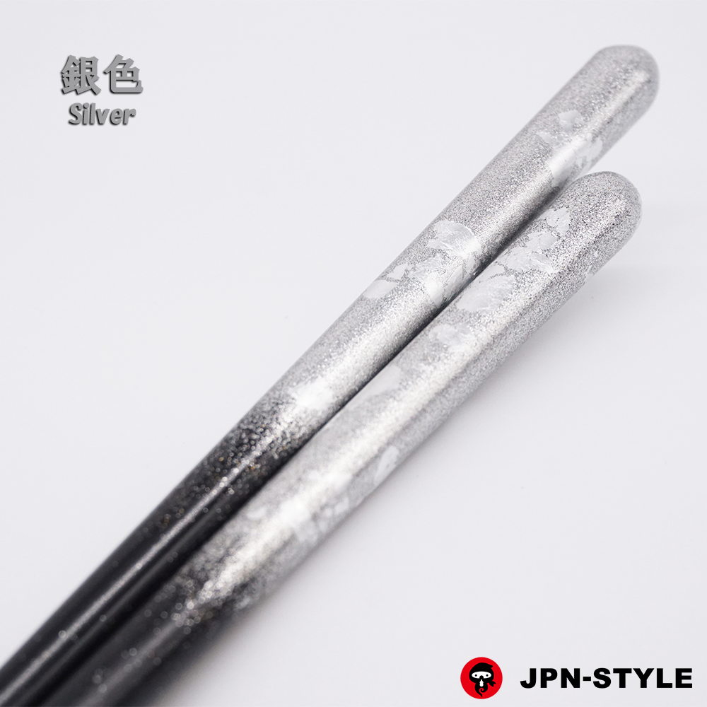 Luxury Chinese Silver Characters Sandalwood Chopsticks
