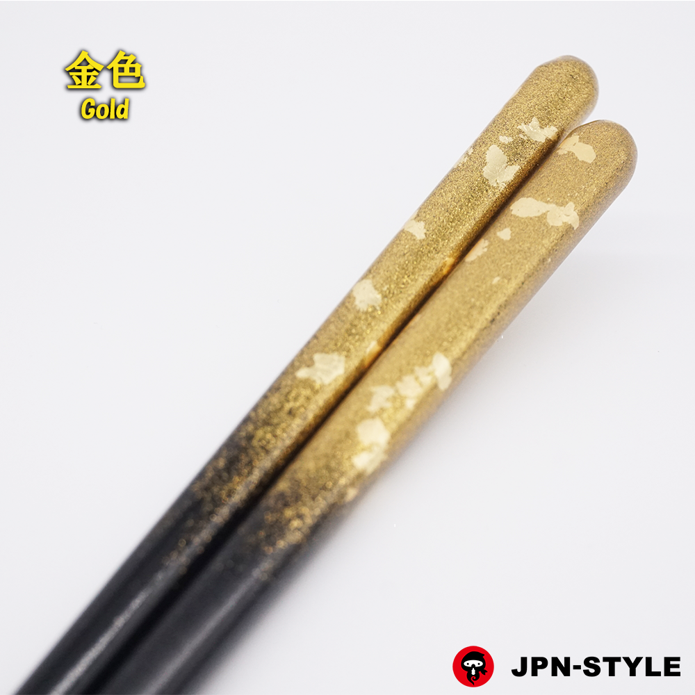 JPN-STYLE STORE】金のお箸銀のお箸 霞流し 豪華単色 JPN-STYLE STORE】金のお箸銀のお箸 霞流し 豪華単色