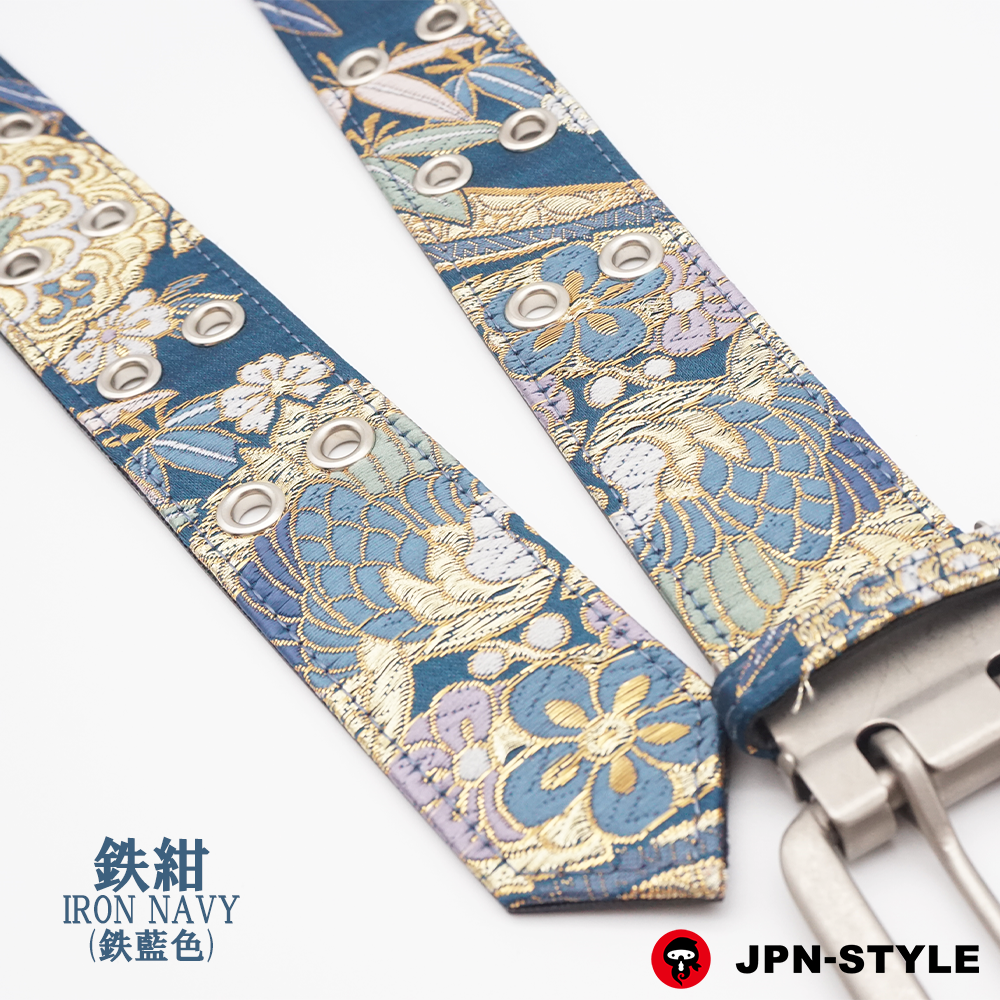 [Gold brocade W pin belt] Phoenix