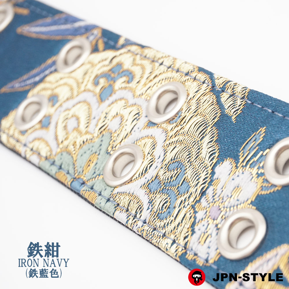 [Gold brocade W pin belt] Phoenix