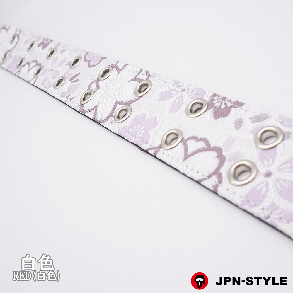 [Kinbae W pin belt] Cherry blossoms