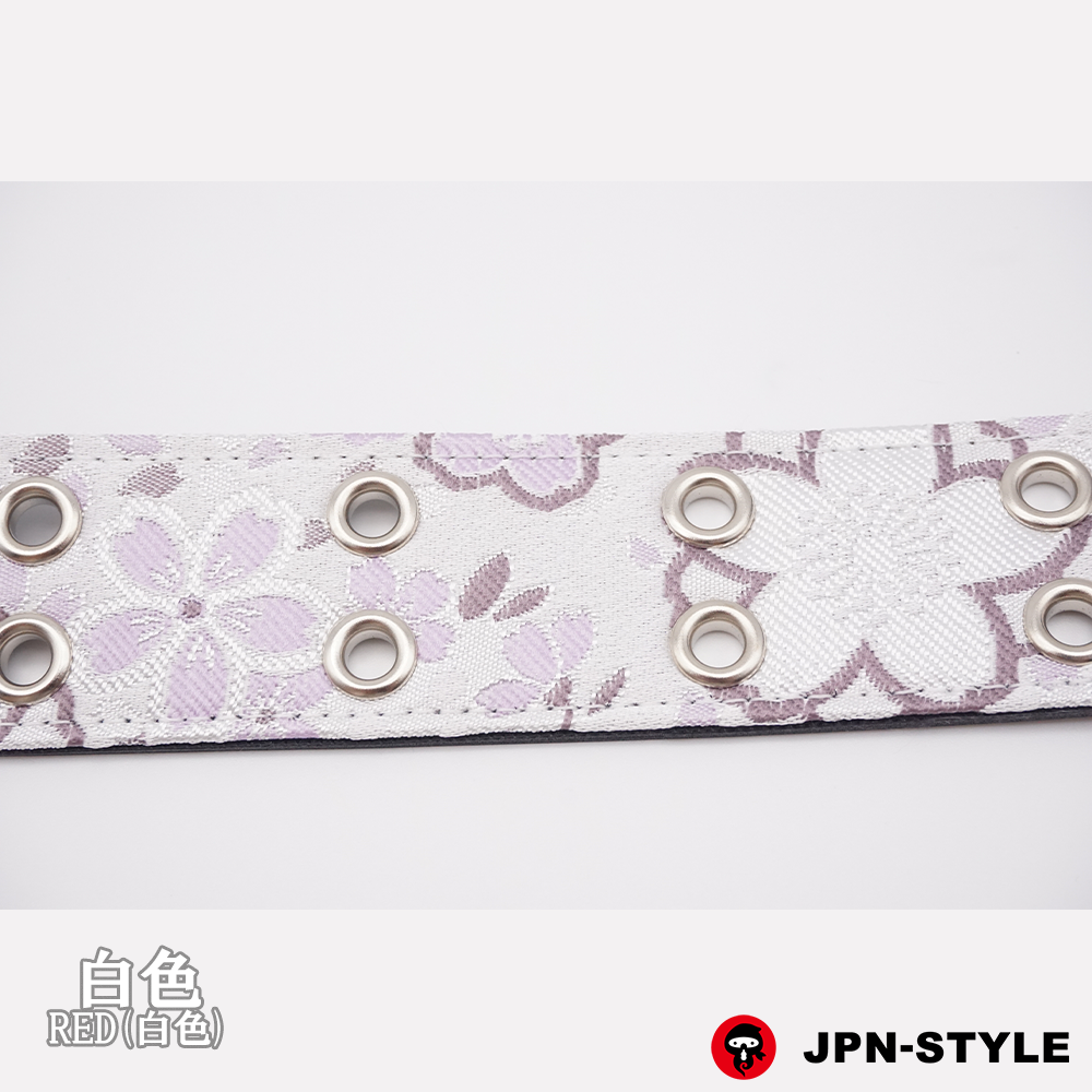 [Kinbae W pin belt] Cherry blossoms