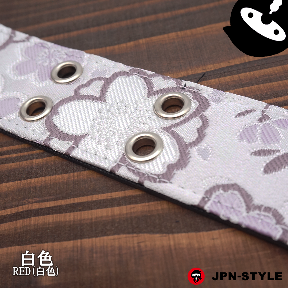 [Kinbae W pin belt] Cherry blossoms