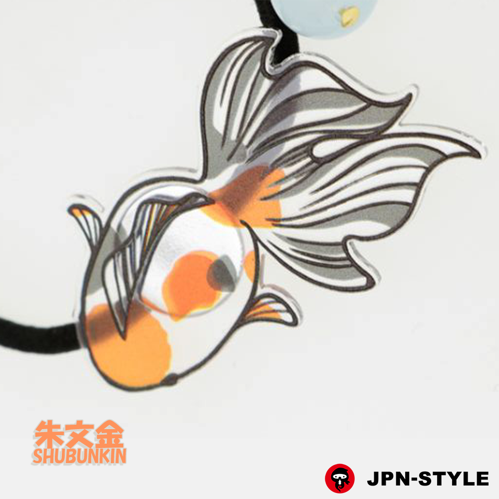 JPN-STYLE STORE】ステンドグラス風 金魚ヘアゴム
