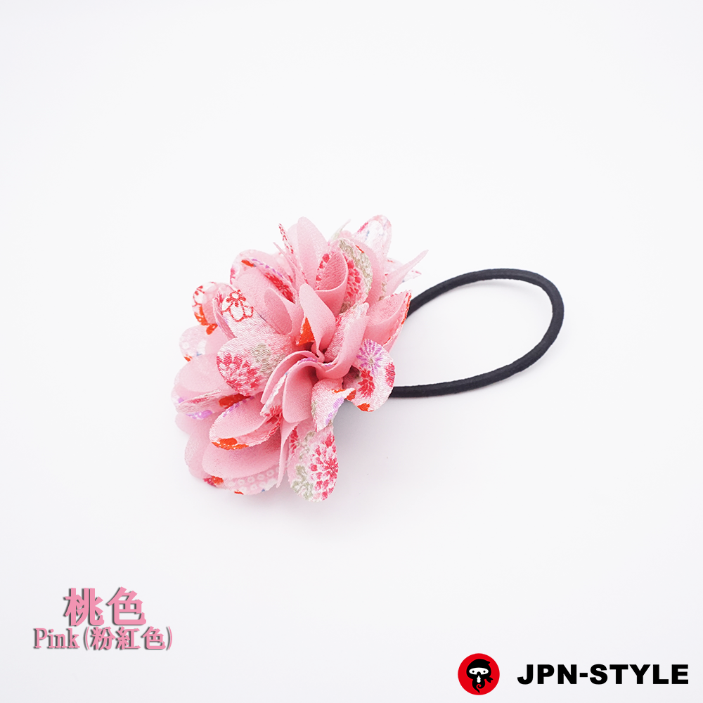 Dahlia crepe &amp; chiffon hair elastic