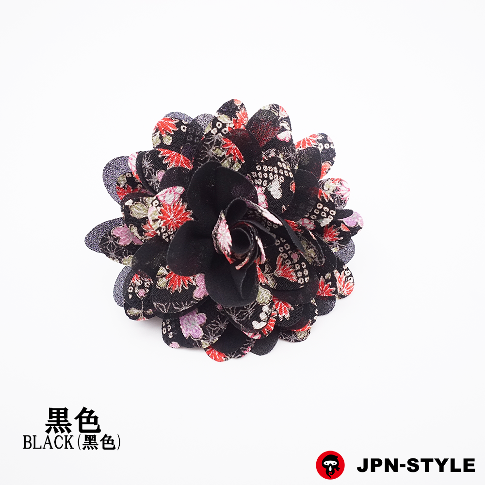 Dahlia crepe &amp; chiffon hair elastic