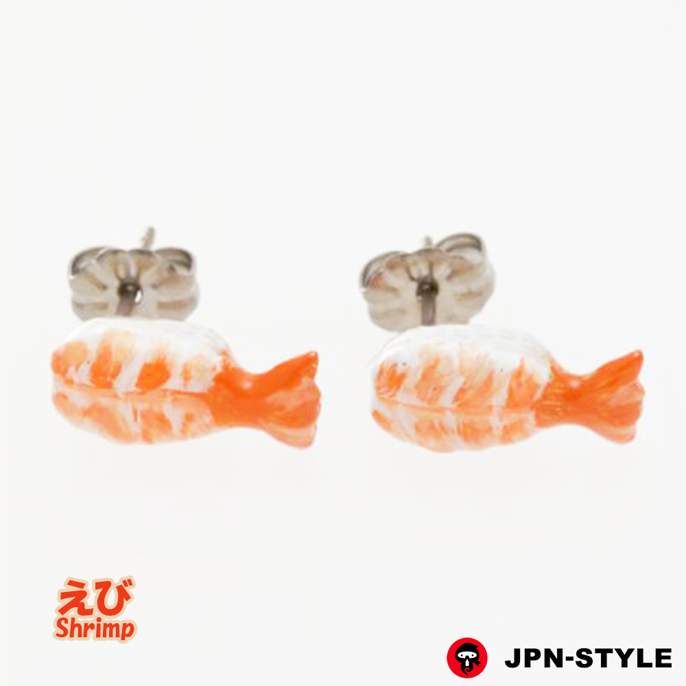 Sushi Earrings Stud Earrings Post Sushi Jewelry Sushi Accessories