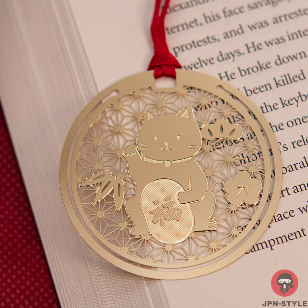 Amulet bookmark &quot;Maneki Neko&quot;